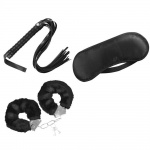 Akcesoria BDSM, gadżety - beginners bondage set 3 black