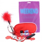 Akcesoria erotyczne, zestaw BDSM - The Passionate Weekender Kit