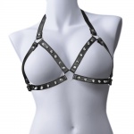 Biustonosz z kolcami. Uprząż BDSM - Harnais Sexy Ajustable