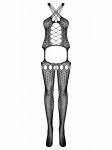 Bodystocking G313, kostium czarny