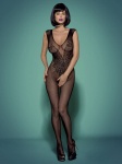 Bodystocking N112, kostium czarny