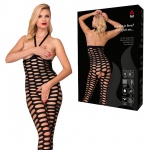 Bodystocking z odkrytymi piersiami Xpose, czarne