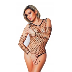 Czarne body siateczkowe, numero 3 - Clara Morgane