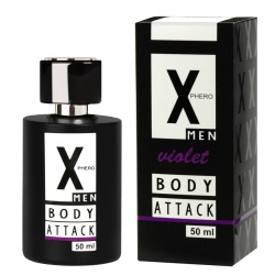 Feromony męskie. Kuszące perfumy - Body Attack Violet 