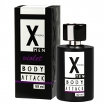 Feromony męskie. Kuszące perfumy - Body Attack Violet 