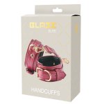 Kajdanki Blaze Elite wraz z opakowaniem, przedstawiające solidne wykonanie oraz luksusowy design, co