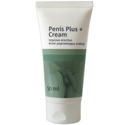 Krem intymny wzmacniający penisa, dla mężczyzn - Penis Plus + 50 ml