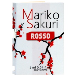 Perfumy damskie z feromonami, które uwodzą mężczyzn, próbka - Mariko Sakuri Rosso 1 ml