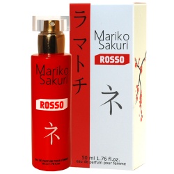 Perfumy dla kobiet, feromony idealne na prezent  - Mariko Sakuri Rosso 50 ml