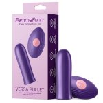 Masażer, bullet na pilota - versa bullet dark purple 3626