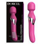 Masażer łechtaczki i pochwy. DORCEL Dual Orgasms magenta