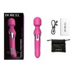 Masażer łechtaczki i pochwy. DORCEL Dual Orgasms magenta