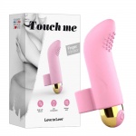 Masażer łechtaczki nakładany na palec - FINGER VIBRATOR PINK