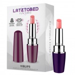 Masażer szminka, wibrator - viblips purple