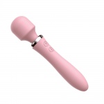 Masażer wibrujący do stymulacji ciała, wand - CM powerful wand rose