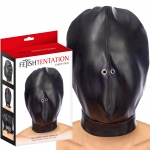 Maska na głowę bez otworów - closed bdsm hood in leatherette Fetish Tentation