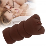 Masturbator dla mężczyzn, sztuczna pochwa brązowa - Super Wet Travel Beaver