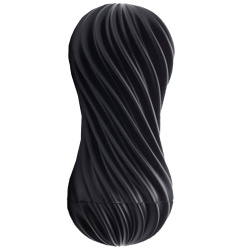 Sztuczna pochwa, mocna stymulacja - TENGA FLEX Rocky Black