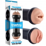 Masturbator pochwa i usta. Dwustronny - Training Master Mouth and Pussy