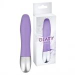 Mini wibrator, masażer - Glamy Finger Violet