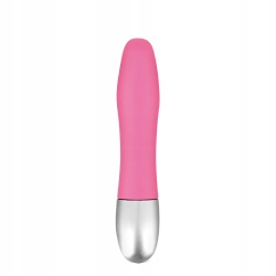 Mini wibrator, masażer - Glamy finger pink