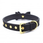 Obroża z regulacją i dzwoneczkiem - addict collar with bow