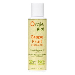 Olejek do masażu intymnego, grejpfrut - orgie bio grape gruit organic oil 100 ml