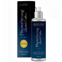 Olejek do masażu, męski - PheroStrong Limited Edition massage oil 100 ml