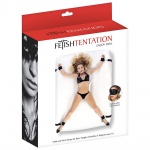 Pasy BDSM - ankle and wrist straps for bed Fetish Tentation