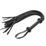 Pejcz, bicz z ekoskóry - fetish flogger 75 cm