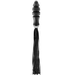 Pejcz z korkiem analnym - Fetish Tentation Whip with ogive handle