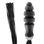 Pejcz z korkiem analnym - Fetish Tentation Whip with ogive handle