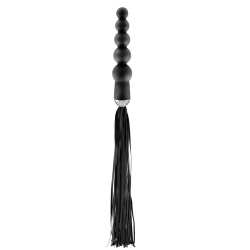 Pejcz z kulkową sondą analną - Fetish Tentation Whip with rosary handle