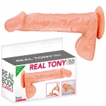Penis na przyssawce, realistyczny - Real Body Tony