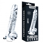 Penis na przyssawce, realistyczny - Flawless Clear