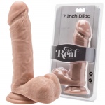 Penis realistyczny na przyssawce - Get Real 18 cm