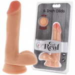 Penis realistyczny na przyssawce - Get Real 16 cm