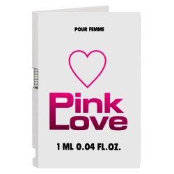Perfumy dla kobiet Pink Love, próbnik zapachowy 1 ml. Kusząco słodki zapach.