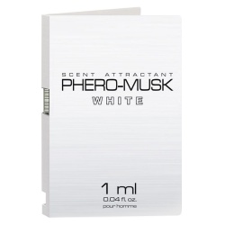 Perfumy męskie, luksusowy zapach - Phero-musk White 1 ml