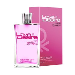Perfumy z feromonami dla kobiet, uwodzą zapachem - Love&Desire 50 ml