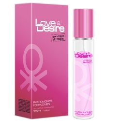 Feromony damskie, uwodzące perfumy - Love&Desire 15 ml