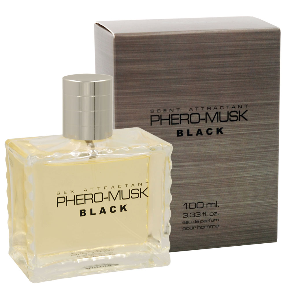 Perfumy męskie, luksusowy zapach - PHERO-MUSK Black 100 ml