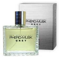 Perfumy męskie z feromonami, luksusowy zapach - Phero-musk Grey 100 ml