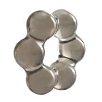 Stay Hard Thick Bead Cock Ring to elegancki pierścień w kształcie połączonych kul, który zapewnia wy