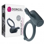 Pierścień na penisa ze stymulatorem łechtaczki - Dorcel Power Clit+