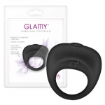 Pierścień wibrujący - Glamy Vibrating Cockring