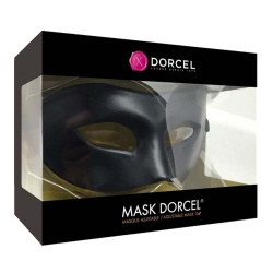 Maska do zabaw BDSM, czarna, podniecająca - DORCEL