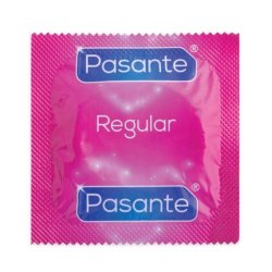 Lateksowa prezerwatywa dla mężczyzn.