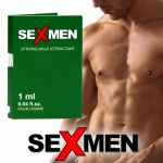 Perfumy męskie z feromonami, uwodzą kobiety - Sexmen 1 ml