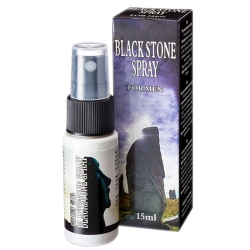 Spray wydłużający stosunek, lepsza erekcja, dla mężczyzn - Black Stone 15 ml